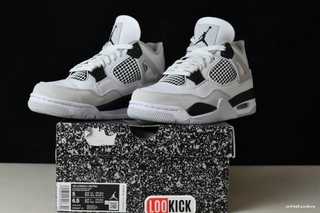 Military DH6927-111 Jordan Retro 4 Black 0920